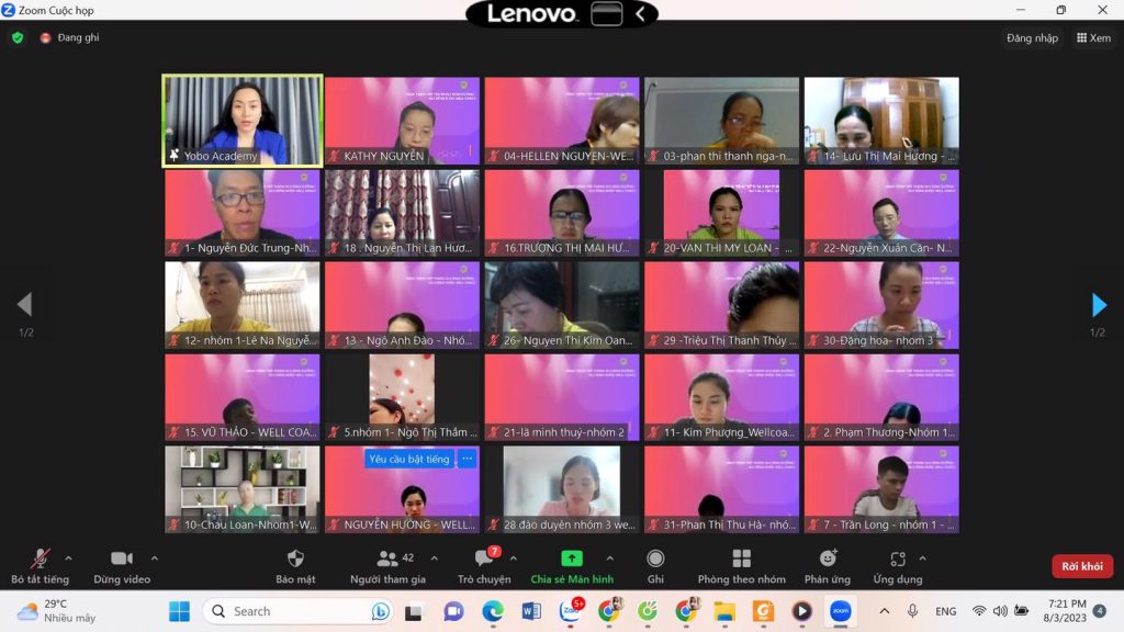 Huấn luyện viên dinh dưỡng online 
